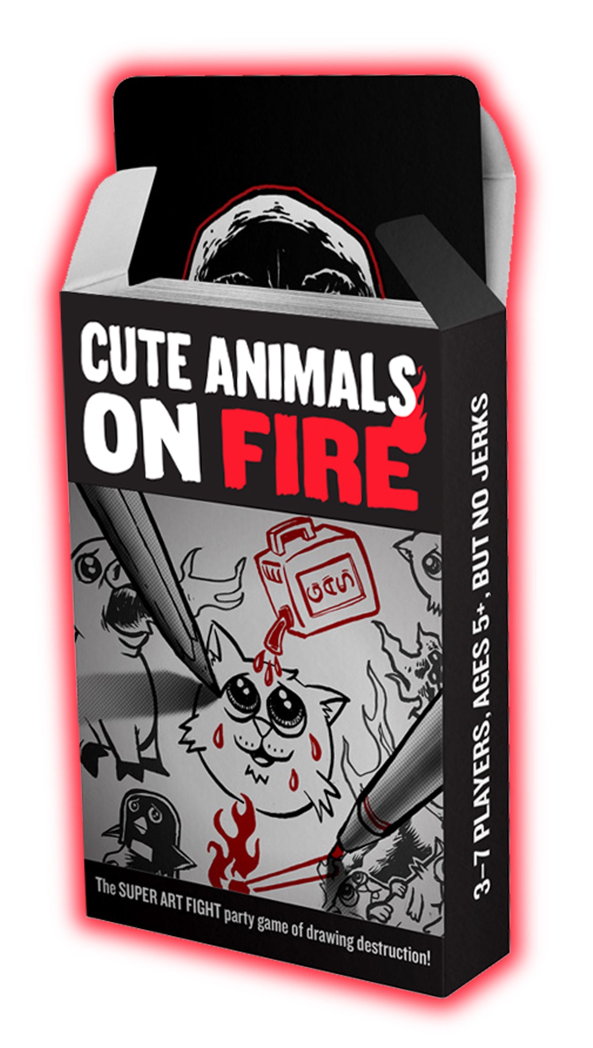 Cute Animals On Fire - Party Game