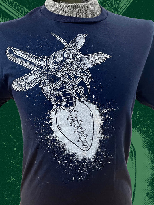 Robotic Firefly - Unisex GLOW IN THE DARK Crew Neck Tee