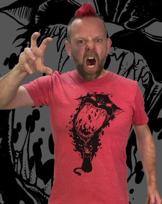 Demon Cat - Unisex Crew Neck Tee