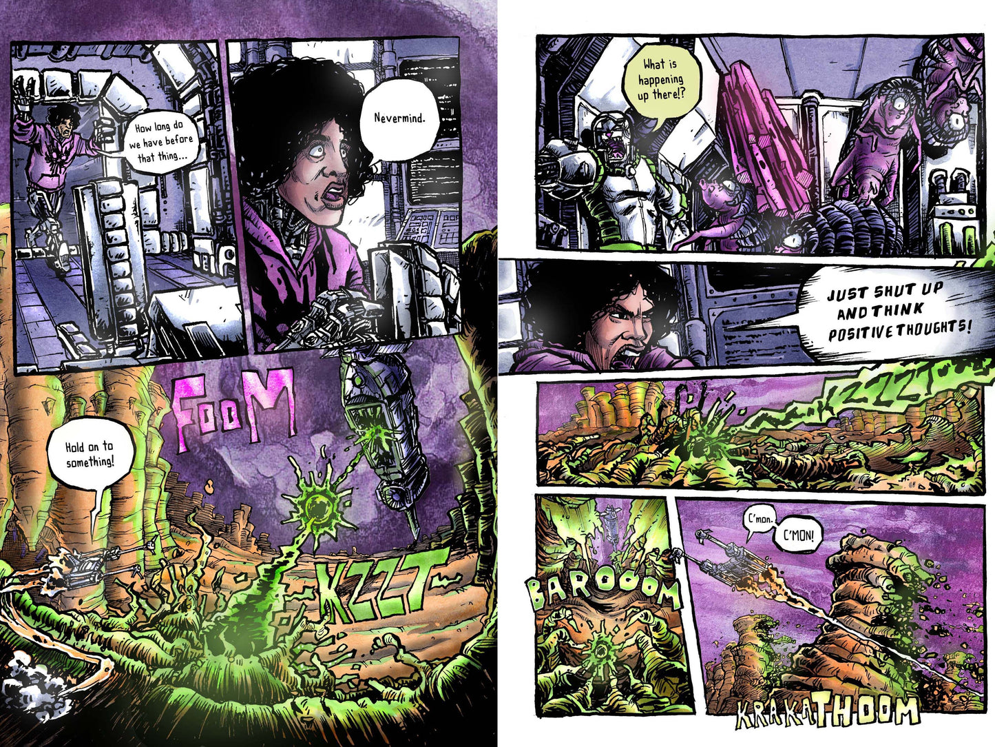 Planet Of 1000 Moons #1 - 52 page Sci-Fi Comic (17+)