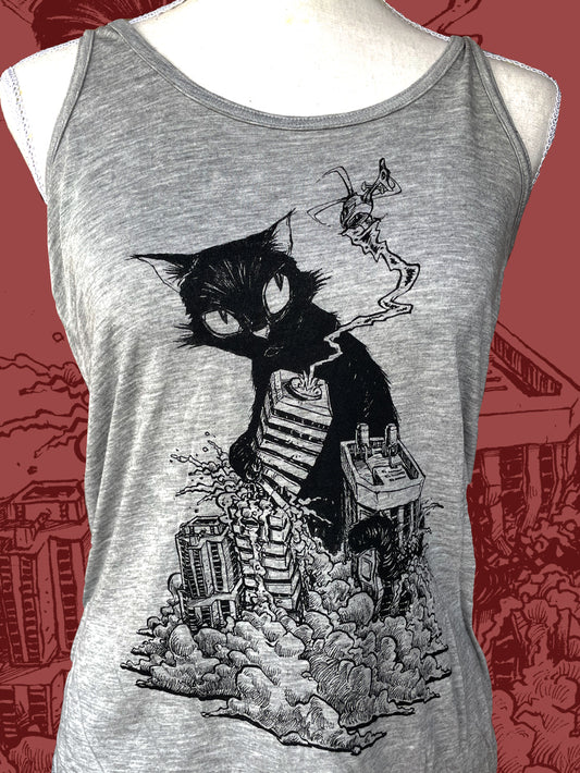 KITTY KAIJU - Flowy Racerback Tank