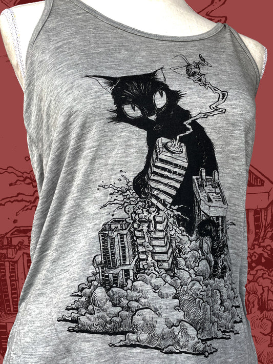 KITTY KAIJU - Flowy Racerback Tank