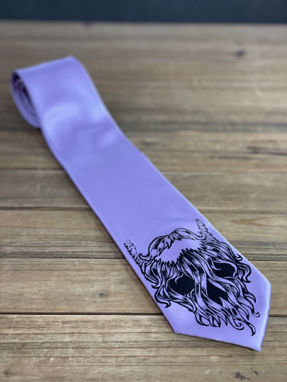 Beard Skull - Necktie